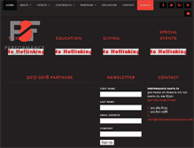 Tablet Screenshot of performancesantafe.org